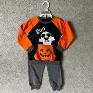 NWT Baby Essentials Willow and Wyatt Halloween 2 piece set Size: 4T